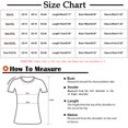 thumbnail image 3 of Leutsin Blouse T-shirt Décontractée pour Femmes Grande Taille à Manches Courtes, Col en V, Imprimée, 3 of 6