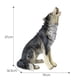 thumbnail image 3 of Figura de de resina, modelo de coleccionable para Cola Figurilla de lobo, 3 of 8