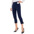 thumbnail image 3 of Women's Petite/Regular/TallCropped Yoga Dress Pants Capris Stretchy Work Ankle Pant, 3 of 6