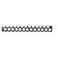 thumbnail image 2 of 3X Car Rear Tail Light Lamp Stickers Honeycomb Type Decal Carbon Fiber Style 48 x 30cm, 2 of 5