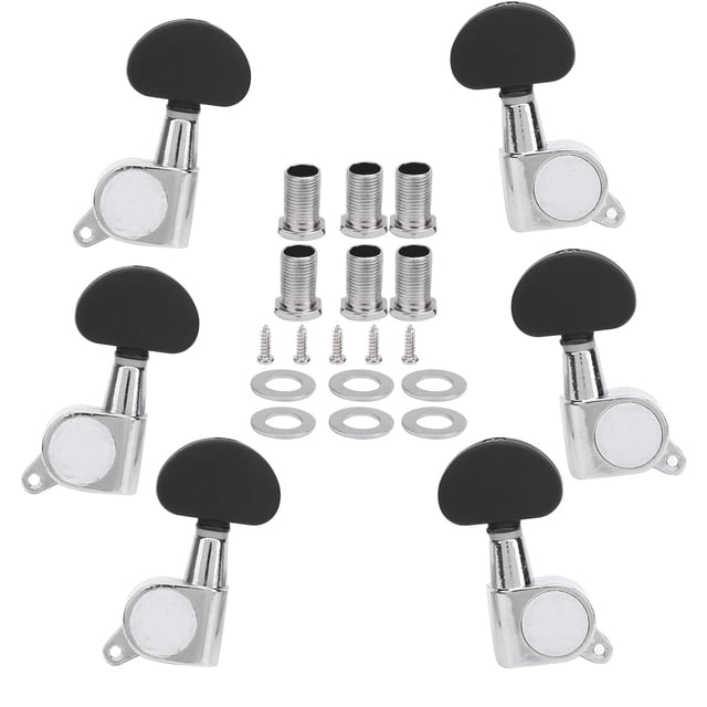 Afinadores de guitarra acústica y eléctrica Clavijas de afinación Clavijas de metal para cuerdas Clavijas de afinación selladas Esmeriladas