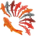 thumbnail image 2 of Shisuyan 10 Pcs Figurine de Poisson Koi Miniature Réaliste, Figurines de Faux Poissons Rouges d'Aquarium Petites Figurines de Poisson Rouge en Résine Mini Poissons Bricolage Artisanat Accessoires de Jardin, 2 of 9