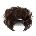 thumbnail image 4 of Postizos de moño desordenado para mujer, extensión de moño para el cabello, peine lateral de sujeción fuerte, moños desordenados, accesorios para el Estilo C Salvador Dali Clip de garras de pelo, 4 of 10