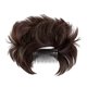 thumbnail image 4 of Postizos de moño desordenado para mujer, extensión de moño para el cabello, peine lateral de sujeción fuerte, moños desordenados, accesorios para el Estilo C Salvador Dali Clip de garras de pelo, 4 of 10