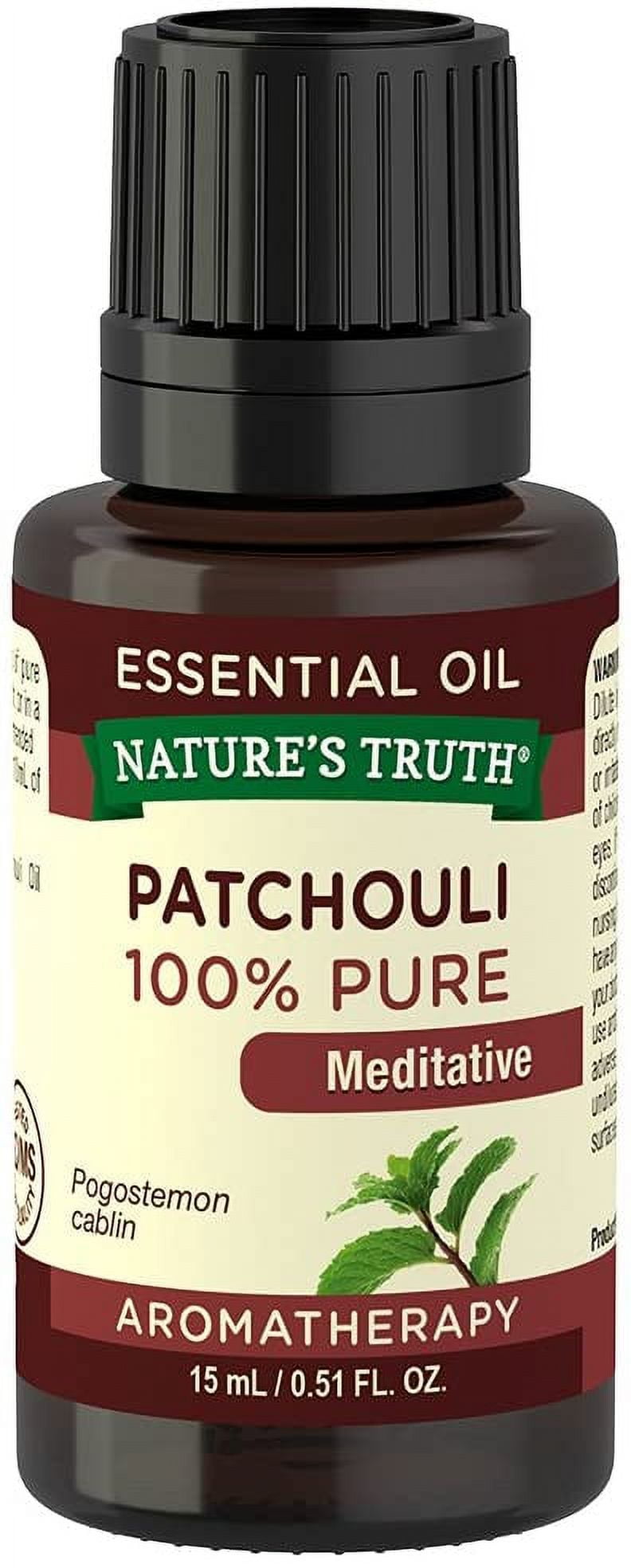 Nature's Truth Aromatherapy Essential Oil Patchouli Dark - .5 oz, Pack of 6