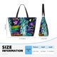 thumbnail image 4 of Fotbe New York City Bolsa de Viaje para Playa - Resistente al Agua, Bolsa Tote de Gran Capacidad y Ligera con 7 Bolsillos para Mujeres y Hombres, 4 of 7