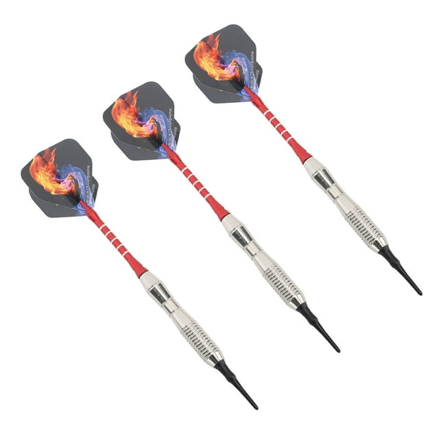 Fléchettes Professionnelles, Fléchettes en Plastique à Embout Souple Portables pour Club
