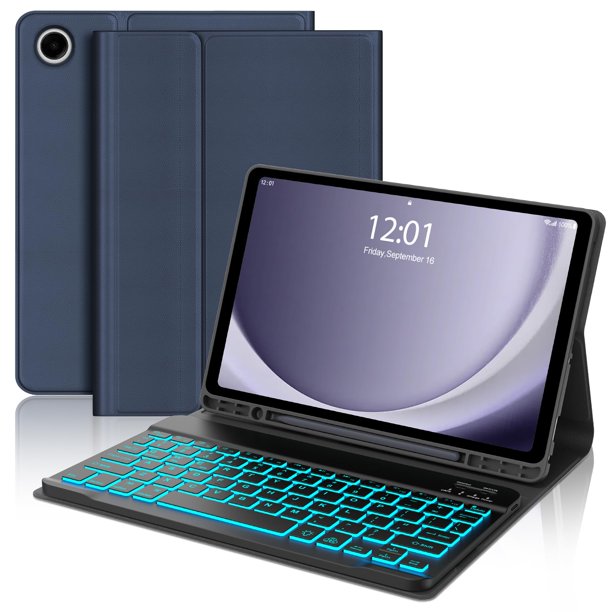 Funda con teclado SENGBIRCH para Samsung Galaxy Tab A9+ de 11" 2023