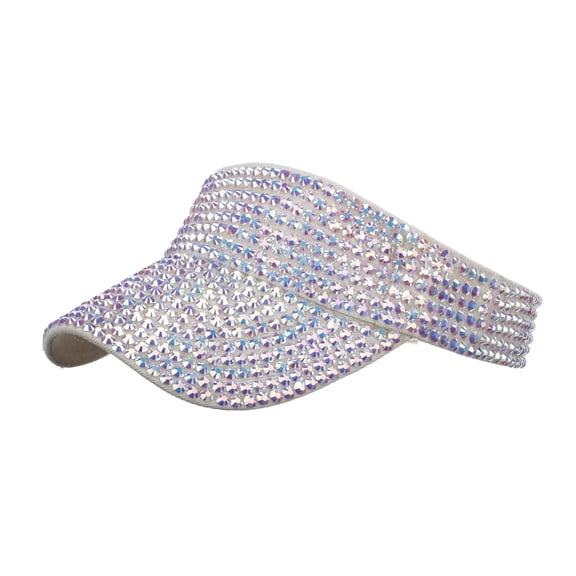 Daolelai Women's Rhinestone Outdoor Sun Visor Baseball Cap