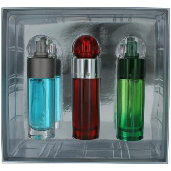 Perry Ellis GSM3603PC1.0SPR 1.0 oz 360 Eau De Toilette Spray Gift Set for Men, 3 Piece