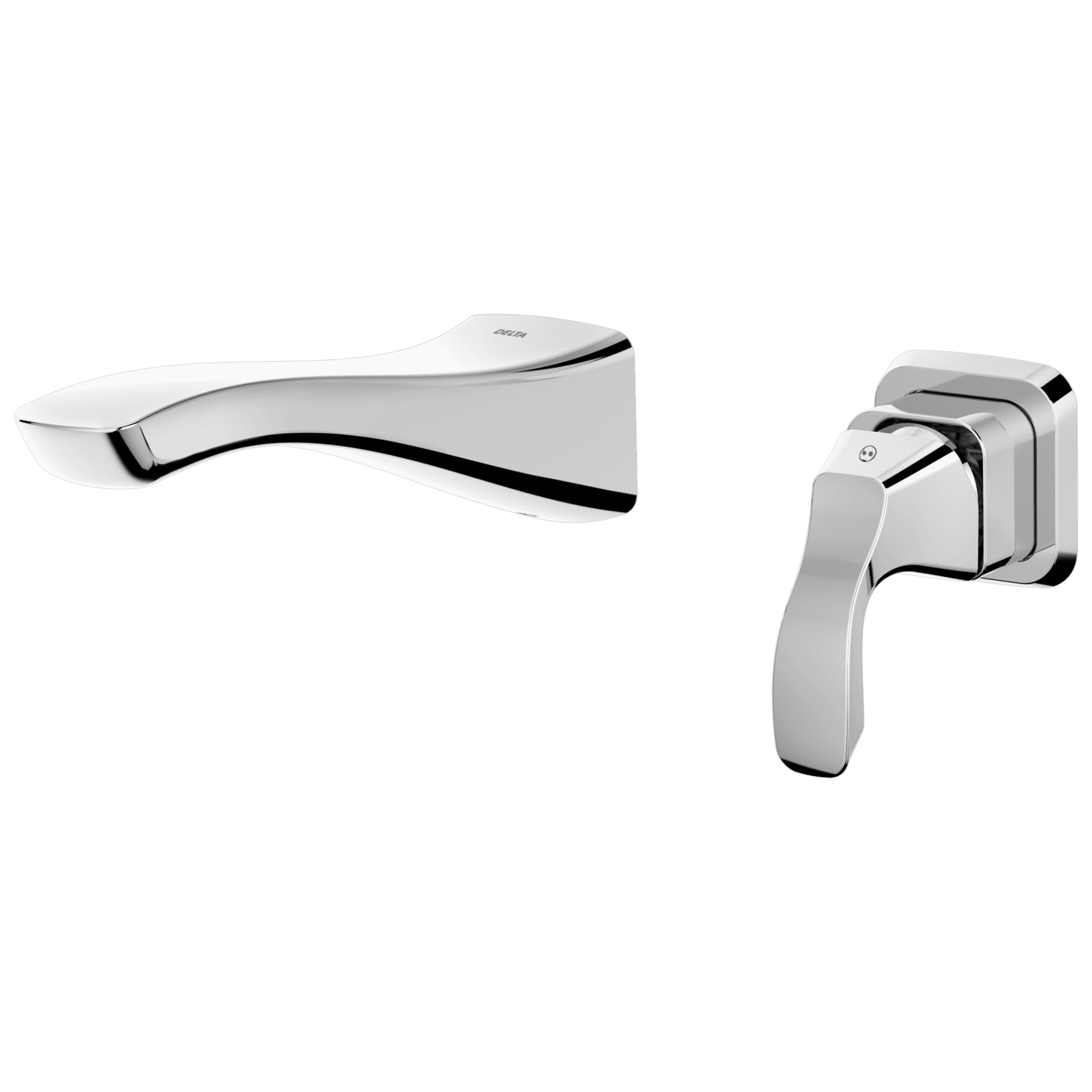 Delta Tesla Single Handle Wall Mount Bathroom Faucet Trim