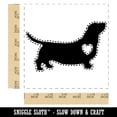 thumbnail image 2 of Basset Hound Dog with Heart Self-Inking Rubber Stamp Ink Stamper - Red Ink - Large 1-1/2 Inch, 2 of 7