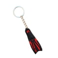 thumbnail image 4 of Porte-Clés porte-clés - Nouveauté Forme de Palmes de Plongée - Lourds & Portable - Plusieurs Couleurs Rouge, 4 of 10