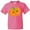 Neon Pink, variant on Inktastic Smiling Pumpkin, Halloween, Orange Pumpkin Youth T-Shirt