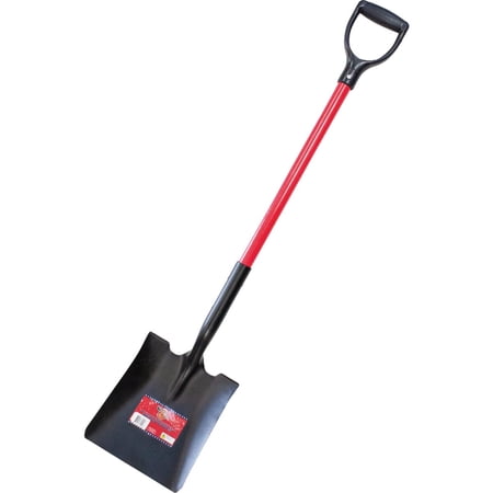 Bully Tools Open Back Fiberglass Square Shovel - Pack of 6