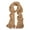 Beige, variant on Classic Soft Unisex Solid Color Warm Winter Fringe Scarf