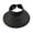 Black, variant on Fashion Girl Women Lady Foldable Roll Up for Sun Beach Wide Brim Straw Visor Hat