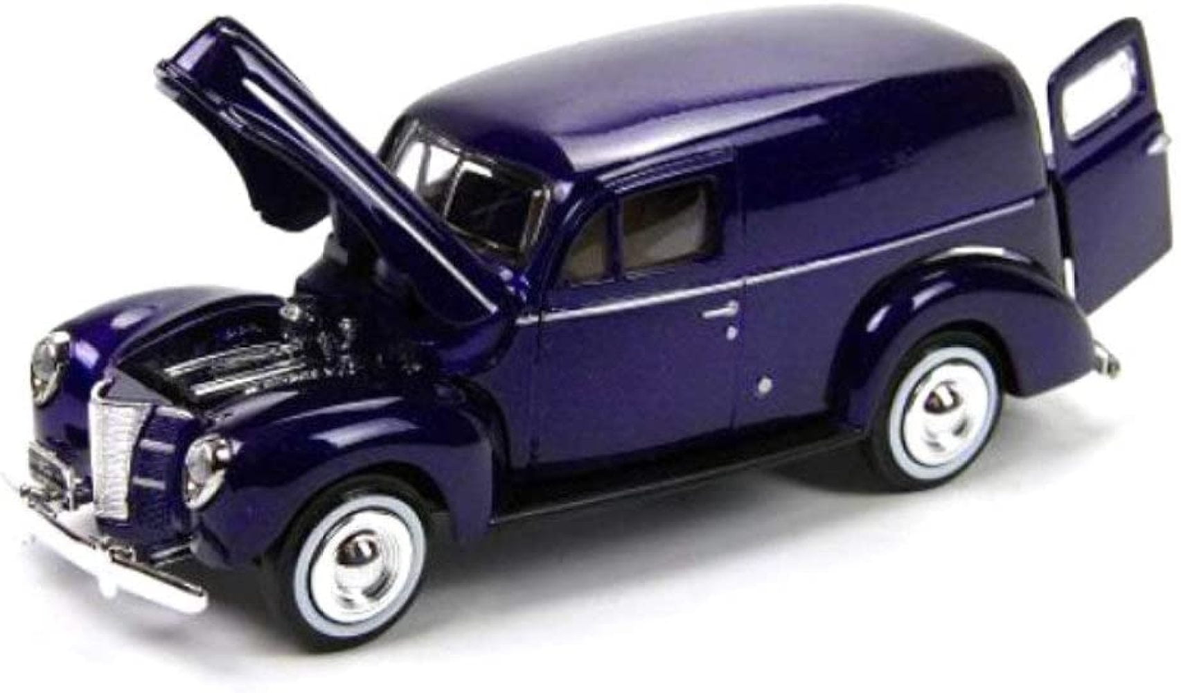 TaliaPosy 1940 Ford Sedan Delivery Red 1:24 Diecast Car Model