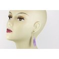 thumbnail image 3 of Spyglass Designs Sterling Silver Amethyst Earrings Light Lavender Purple Smooth Long Large Teardrops Soft Color For Adult Women, 3 of 5