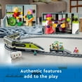 thumbnail image 5 of LEGO City Express Passenger Train Set, 60337 Remote Controlled Toy, Gifts for Kids, Boys & Girls with Working Headlights, 2 Coaches and 24 Track Pieces, 5 of 8