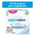 thumbnail image 1 of WaterWipes Sensitive+ Newborn & Baby Wipes, 3-In-1 Cleans, Cares, Protects, 99.9% Water, Unscented & Hypoallergenic, 1 of 16