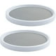 thumbnail image 1 of Plato giratorio de plástico para especias, 2 piezas de almacenamiento redondo para platos giratorios de especias, bandeja giratoria para estante de especias, plato giratorio para armario de cocina pa JAMW Sencillez, 1 of 5