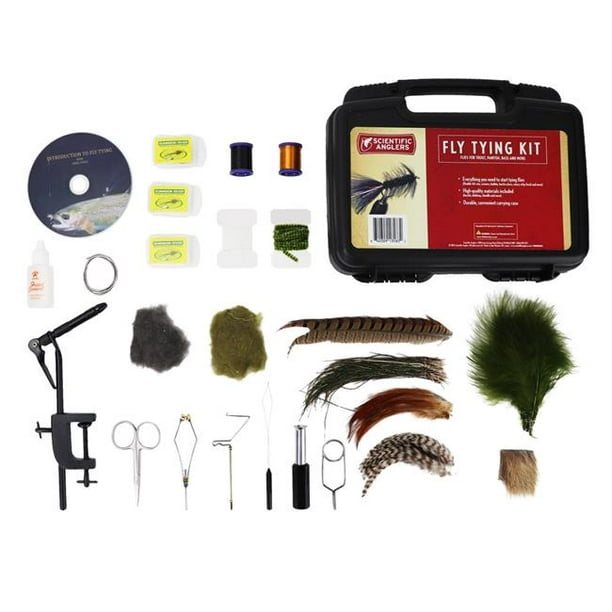Scientific Anglers 1120098 Anglers Deluxe Fly Tying Kit Fishing