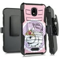 thumbnail image 1 of DALUX Hybrid Kickstand Holster Phone Case Compatible with Cricket Vision 2 U304AC - Bunny Princess, 1 of 1