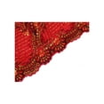 thumbnail image 4 of INSPIRE CHIC Women's Floral Lace Thin Cup No Side Effect Wireless Bra Red 40C Fit 36A, 4 of 6
