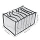 thumbnail image 1 of Almacenamiento de ropa,Divisor de jeans Compartimento para armario Caja de almacenamiento 10 rejillas Armario lavable Ropa interior portátil plegable Caja de almacenamiento Organizador de cajones Apil Muyoka Hogar, 1 of 6