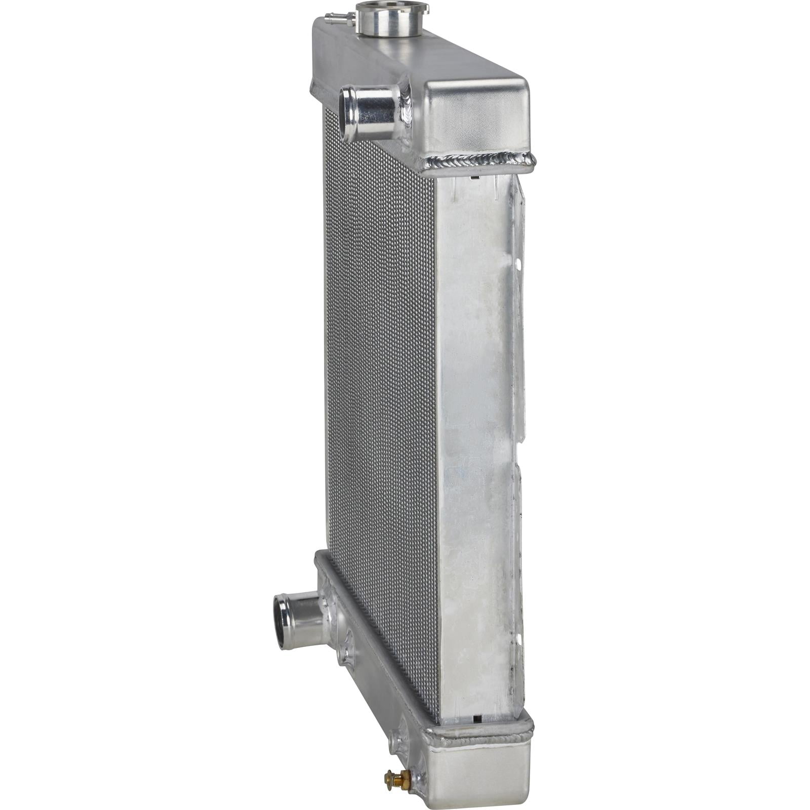 Small Universal Short Vertical Aluminum Radiator, LH and Cap