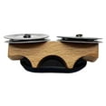 thumbnail image 3 of Bunblic Cloches de Percussion pour Doigts Instrument de Percussion Portable Tambourin pour Groupes Rythme de Scène Performance Couleur Bois, 3 of 8