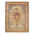 thumbnail image 2 of Unique Loom Outdoor Traditional Collection Area Rug - Temple (9' x 12' Rectangle Blue and Light Brown/Brown), 2 of 11