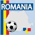 thumbnail image 2 of CafePress - Romania Soccer Infant Bodysuit - Baby Light Bodysuit, Size Newborn - 24 Months, 2 of 4