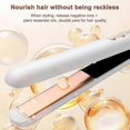thumbnail image 3 of Women's Flat Iron 2-in-1 Hair Straightener and Curling Iron with 3D Seamless Plate PTC Fast Heating Adjustable Temperature Settings, 3 of 5