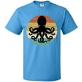 thumbnail image 3 of Inktastic Octopus Retro Vintage Sunset T-Shirt, 3 of 5