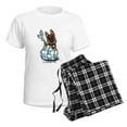 thumbnail image 4 of CafePress - Baby German Shepherd Women's Light Pajamas - Women's Short Sleeve Print T-Shirt and Pants Light Cotton Pajama Set, 4 of 7