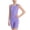 Purple D, variant on Bovxnpu Girls One Piece Swimsuit Girls Solid Sleeveless Tank Round Neck One-Piece Triangle Swimwear (Girl's or Girl's Plus)