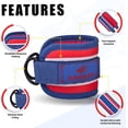 thumbnail image 2 of Besavage Ankle Strap for Cable Machines, Gym Brace for Kickbacks, Glutes, Legs & Hip Exercises (Single), 2 of 5