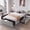 Light gray, variant on 3-Drawer Underbed Storage Upholstered Platform Bed Frame, No Headboard, Space-Saving Low Profile Base, Dark Gray or Light Gray, Twin, Full, and Queen
