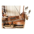 thumbnail image 4 of Old Modern Handicrafts T033F1 27 in. Ultimate HMS Victory Combo of Model Ship & Classic Hat - Medium, 4 of 10