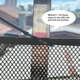 thumbnail image 4 of ROjo de SEGURIDAD INFANTIL PARA ESCALERA, ROJO DE SEGURIDAD DE MALLA PARA BARANDAS DE BALCÓN CON FÁCIL ENSTALACIÓN, ADECUADA PARA INTERIOR A TERRIORES A LOS EXTERIORES, MÁS LIGERO PASO A, 4 of 7