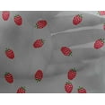 thumbnail image 4 of oneOone Georgette Viscose Fabric Raspberry Fruit Decor Fabric Printed BTY 42 Inch Wide, 4 of 4