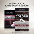 John Frieda Brown Permanent Precision Foam Hair Kit, 4R Dark Red Brown Color, 1 Application