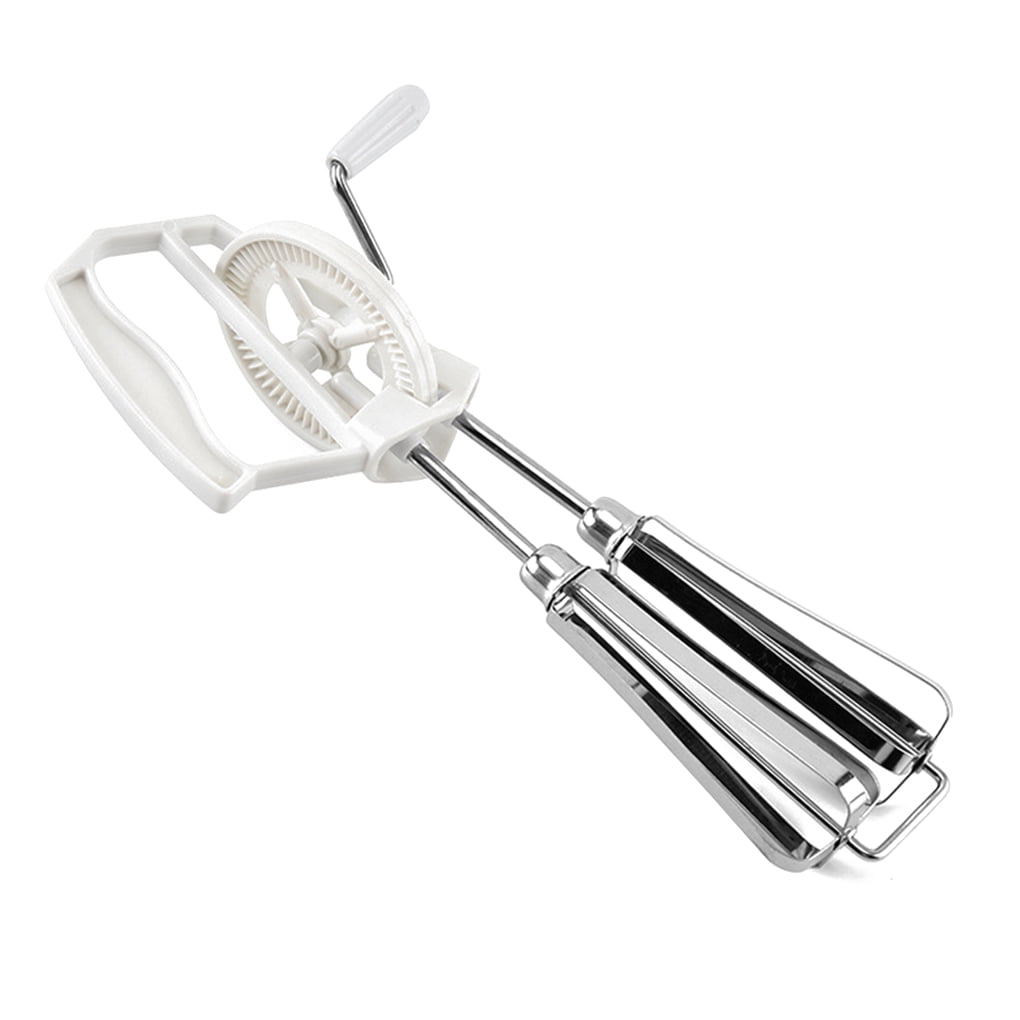Details about   Flour mixer manual egg beater 12 inch durable stainless steel portablegood tool