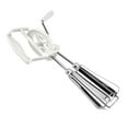 Worallymy Hand Crank Egg Beater Stainless Steel Rotary Hand Whisk