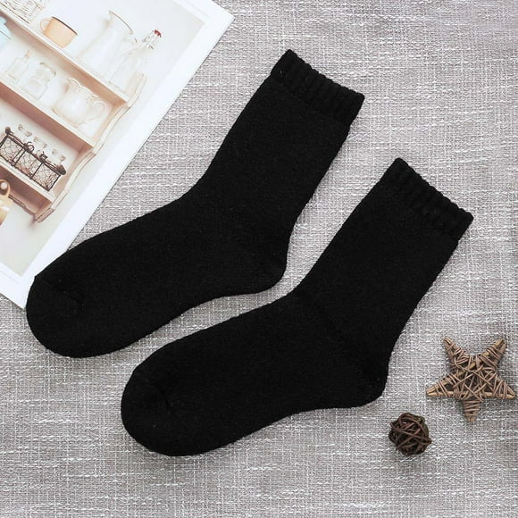 Babysbule Mens Socks Clearance 1 Pair Mens Super Warm Heavy Thermal Merino Wool Winter Socks