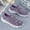 Purple, variant on Orthopedic Sneakers for Womens Steel Toe Sneakers Fashion Casual Walking Shoes Arch Support Wedge Sneakers Memory Foam Lightweight Lace Up Running Shoes Breathable Sport Shoes