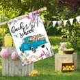 thumbnail image 2 of Back to School Large Garden Flag 28 x 40 Inch Double Sided School Supplies Truck Floral Yard Flags Spring Summer Yard Flags for Seasonal Outside Outdoor Decoration, 2 of 6
