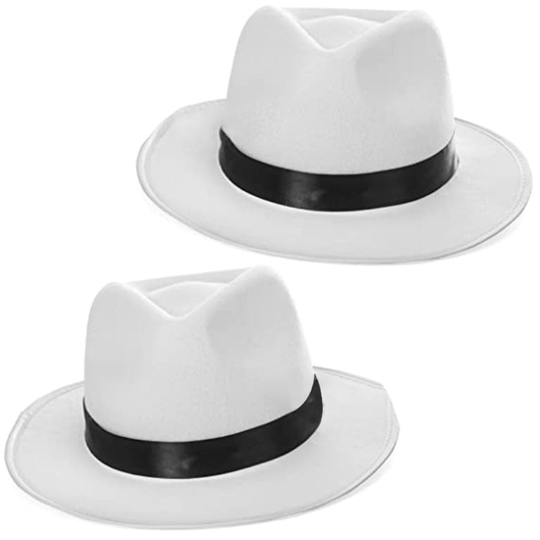 Fedora Brim Felt Church Hat Men Western Cowboy Hat Jazz Hat  display picture 2